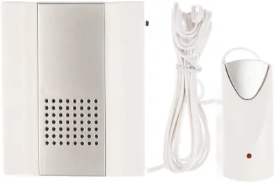 Звонок СВЕТОЗАР "НОТА" электрический с кнопкой, 25 мелодий, 2м, 3АА