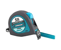 Рулетка GROSS Ergonomisch 5м x 19мм магнитный обрезиненный зацеп 31102