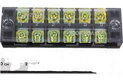 Блок зажимов Электротехник ТВ-2506 25А 6 клеммных пар IP30 ET522086