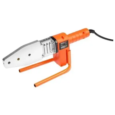 Аппарат для сварки труб ПВХ MPW-0832 (1200 Вт, 300°С, насадки 20,25,32 мм, мет.кейс,стойка)