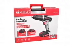 Аккумуляторная ударная дрель PSB20H-13A/1 (20В, 48Нм, мет патр. 13 мм, 2ск, 1акб 2Ач, ЗУ 3А,кейс)