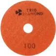 Диск алмазный Trio-Diamond АГШК шлифовальный ЧЕРЕПАШКА 100мм №100 (M) 340100
