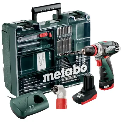 Аккумуляторная дрель-шуруповерт METABO 10,8В кейс POWERMAXX BS Quic