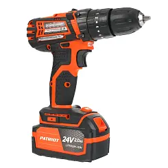 Дрель-шуруповерт PATRIOT BR 241ES-h аккумуляторная 24В 2,0Ah 33Нм 180201246