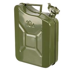 Канистра Россия для топлива, металлическая, толщина стенок 0.8 мм, 10 литров 53141