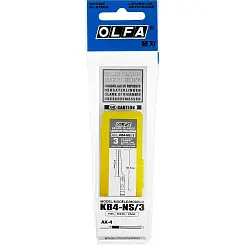 Лезвия OLFA 6мм пильные OL-KB4-NS/3