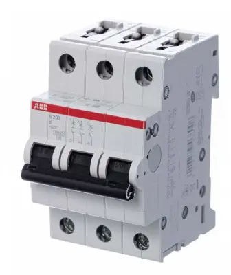 Автоматический выключатель ABB S203 B-25A 3P 2CDS253001R0255