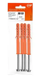 Дюбель фасадный Mungo MBK-STBf 10х120мм с шурупом HEX/T40 1120612f FT-упак 4шт