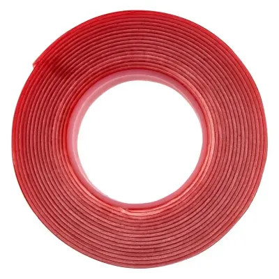 Двусторонняя клейкая лента Matrix из вспененного акрила, 15ммх3м, прозрачная