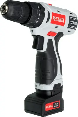 Дрель-шуруповерт аккумуляторная ДА-24-2ЛК Ресанта