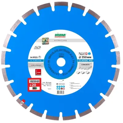 Диск алмазный Distar 1A1RSS/C1-W 504x3,8/2,8x12x25,4-30 F4 Classic H12 12185004157