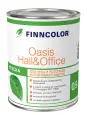Краска FINNCOLOR OASIS HALL&OFFICE 4 для стен и потолков устойчивая, глубоко матовая баз А (0,9л)