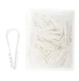 Дюбель-хомут 11-18 (100шт) белый REXANT