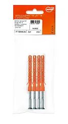 Дюбель фасадный Mungo MB-ST 10х80мм с шурупом T40 1122108 FT-упак 4шт