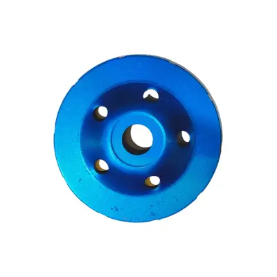 Чашка алмазная 125х22,2 сегментная двухрядная DEDRA