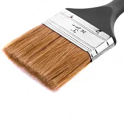 Кисть плоская Matrix Евро 3", натуральная щетина, пластмассовая ручка 83066