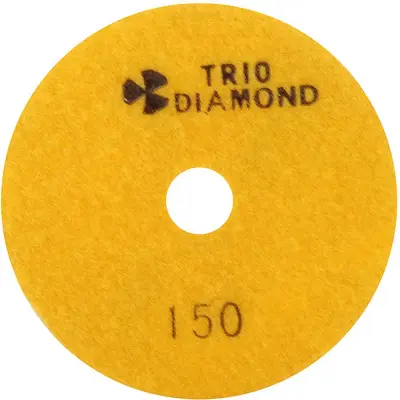 Диск алмазный Trio-Diamond АГШК шлифовальный ЧЕРЕПАШКА 100мм №150 (M) 340150