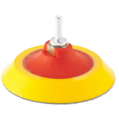 Насадка для дрели и УШМ с липучкой, 125 мм, мягкая// Matrix