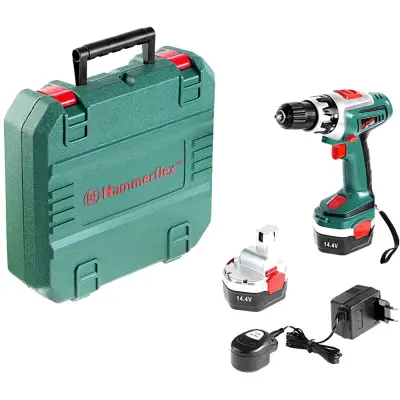 Аккумуляторная дрель-шуруповерт HAMMER 14,4В Flex ACD142