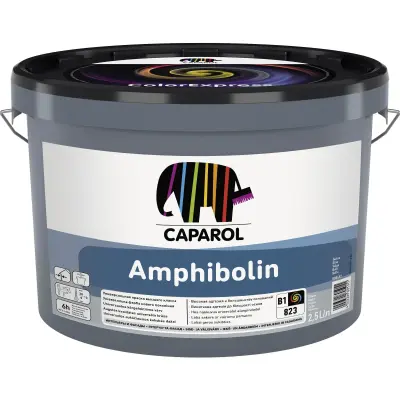 Краска CAPAROL CAPAMIX AMPHIBOLIN BAS 1 универсальная, износостойкая, влагостойкая, VIP белая (5л)