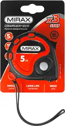 MIRAX RX-3 5м / 19мм рулетка в двухкомпонентном пластиковом корпусе