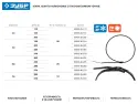 Кабельные стяжки черные КОБРА, с плоским замком, 2.5 х 110 мм, 50 шт, нейлоновые, ЗУБР Профессионал
