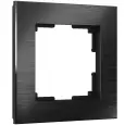 Рамка на 1 пост черный алюминий WERKEL WL11-Frame-01