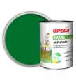 Эмаль универсальная акриловая Ореол глянцевая зеленая 0,9 кг