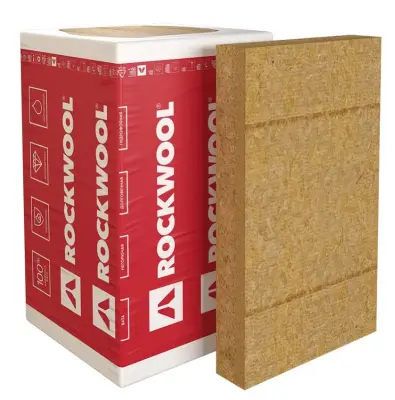 Плита минераловатная Rockwool Лайт Баттс 1000*600*100 (3м2; 0,3 м3)