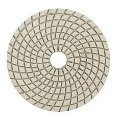 Диск алмазный шлифовальный гибкий АГШК Черепашка TRIO-DIAMOND 100мм № 50 мокрая шлифовка 340050