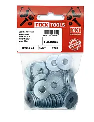 Шайба плоская усиленная FIXXTOOLS М6 DIN 9021 упак 100шт
