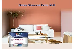 Краска Dulux Diamond Extra Matt  для стен и потолков, глубокоматовая база BC 10л