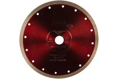 Алмазный диск D.BOR Ceramic Turbo Slim T-10, 230x1,8x25,4/22,23 (арт. CTS-T-10-0230-025)