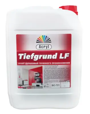 Грунтовка глубокого проникновения Acryl Tiefgrund LF 10л