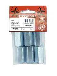 Гайка соединительная FIXXTOOLS М12 DIN 6334 упак 6шт