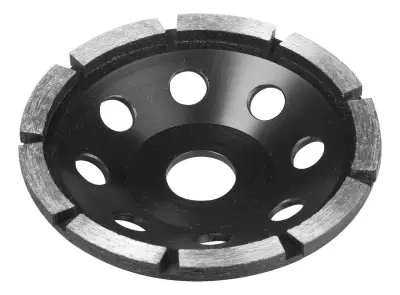 Чашка алмазная 125х22,2 сегментная однорядная HTT