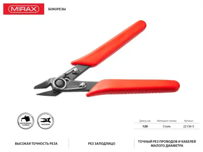 Бокорезы MIRAX 120мм 22136-5