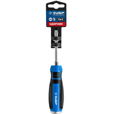 Отвертка ударная ЗУБР SL5х75мм 25271-5
