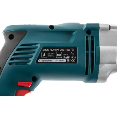 Дрель HAMMER 1100Вт ударная кейс UDD1100B
