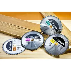 Диск пильный ЗУБР 250x30мм 40T по дереву 36851-250-30-40 Профессионал