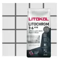 Затирка цементная Litokol Litochrom EVO 1-6 LE 135 антрацит 2кг 500150002
