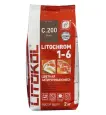 Затирка цементная Litokol Litochrom 1-6 2кг C.200 венге 224290003