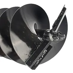 Шнек двухзаходный PATRIOT D 202 для грунта диаметр 200мм длина 800мм 742004461