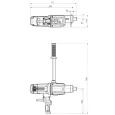 Дрель METABO 1800Вт трехскоростная B 32 3