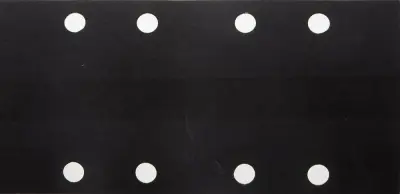 Лист шлиф. универс. URAGAN "Оптимал. для тверд. пород дерева" 8 отв. по линии, на липучке, для ПШМ,