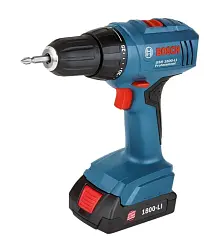 Аккумуляторная дрель-шуруповерт BOSCH 18В GSR 1800-LI