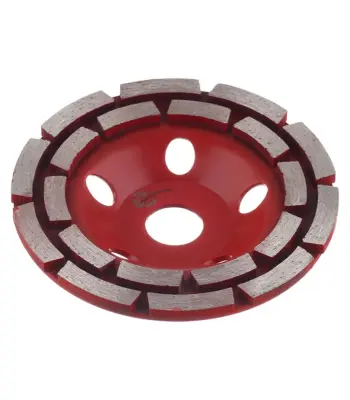 Чашка алмазная 125х22,2 сегментная двухрядная TEAMDIAMONDPRO STANDARD