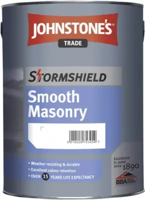 Краска фасадная Johnstone`s Stormshield Smooth Masonry 2,5 л.
