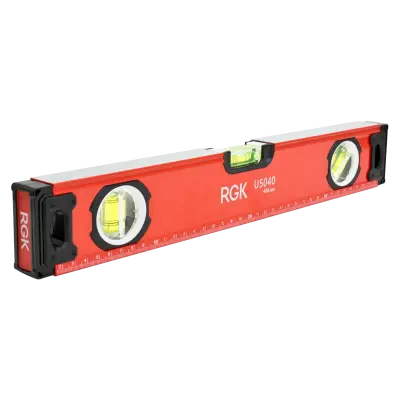 Уровень строительный RGK U5040 400мм магнитный