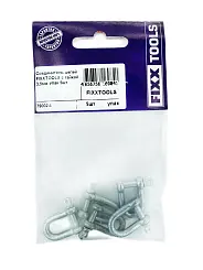 Скоба соединитель цепей FIXXTOOLS серьга 3,5мм упак 5шт